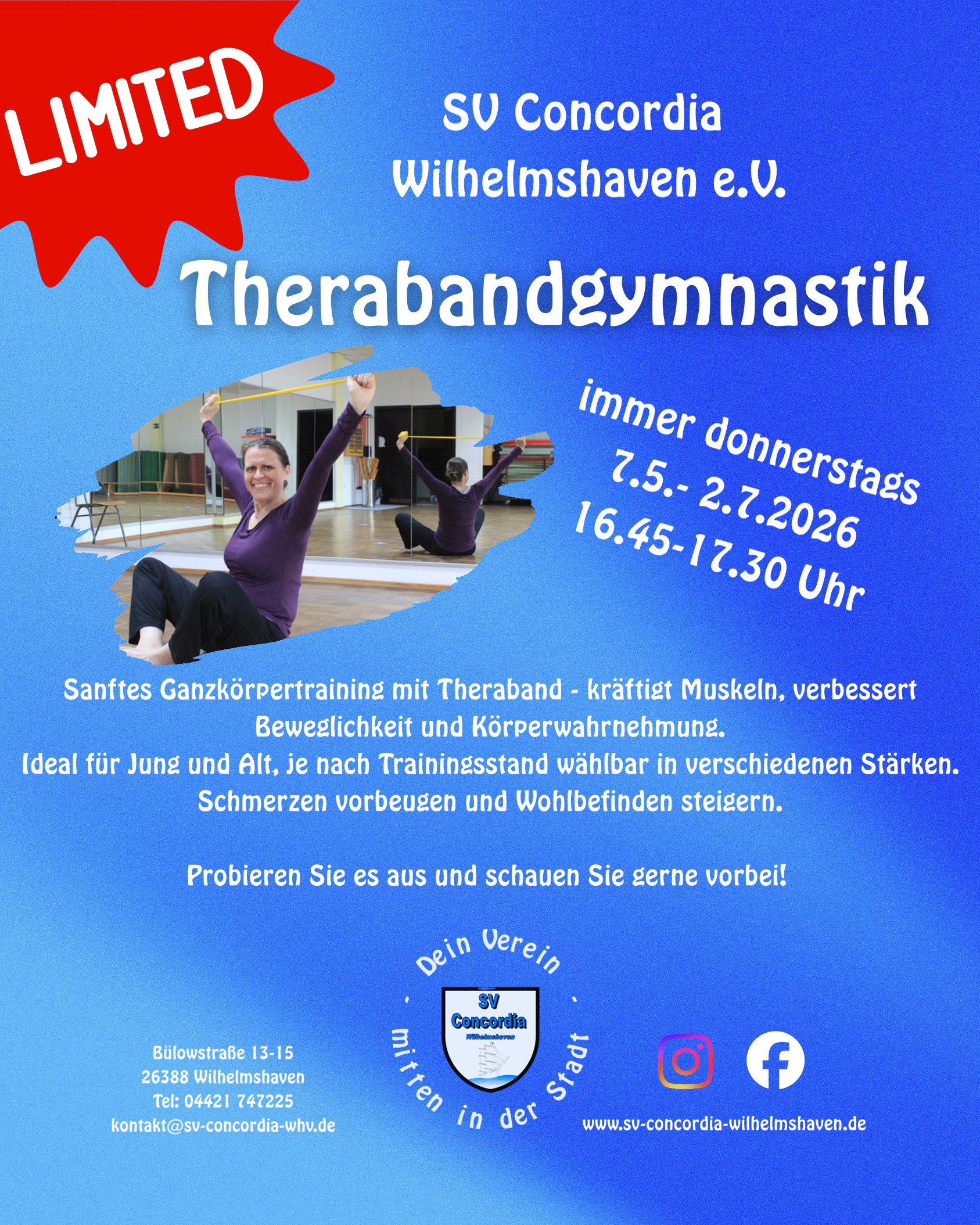 Therabandgymnastik